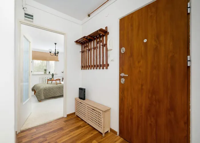 شقة Cozy With Balcony In Cracow By Renters *